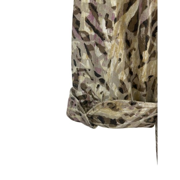 Chico's Trucker Style Animal Print Abstract Jacket Size 3 US XL - Picture 7 of 9